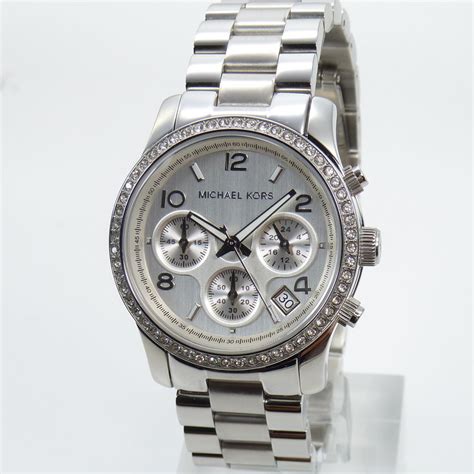 michael kors uhren damen silber ebay|Michael Kors Damenuhr Silber .